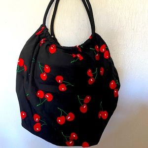 Cherry tote purse